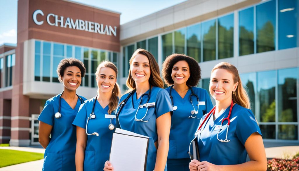 chamberlain university troy nursing education